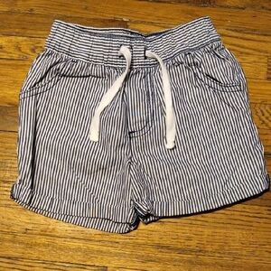 Striped Blue  Shorts